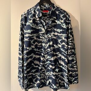 Christian Lacroix Runway Fashion dress shirt Size 44 Neck 17 1/2